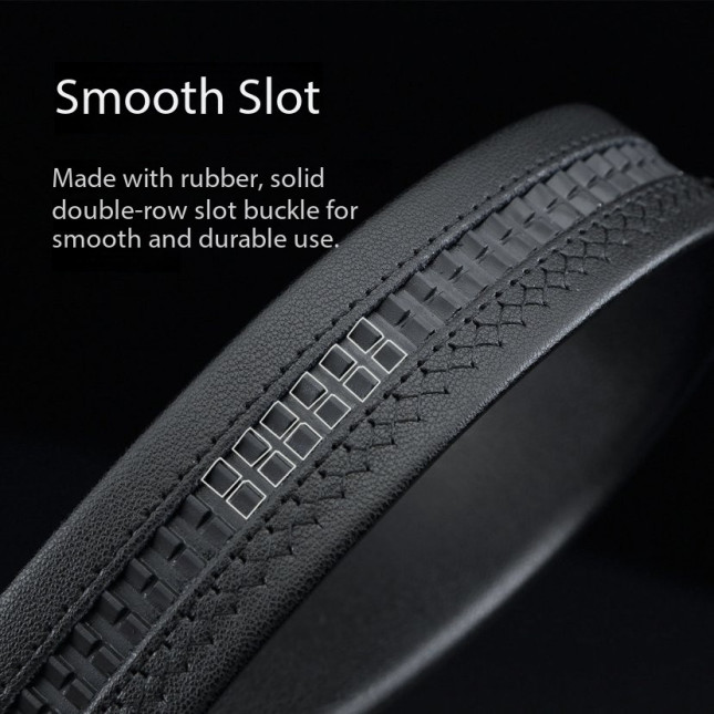 Classic Black Crocodile Leather Belt CC4DE3693J01